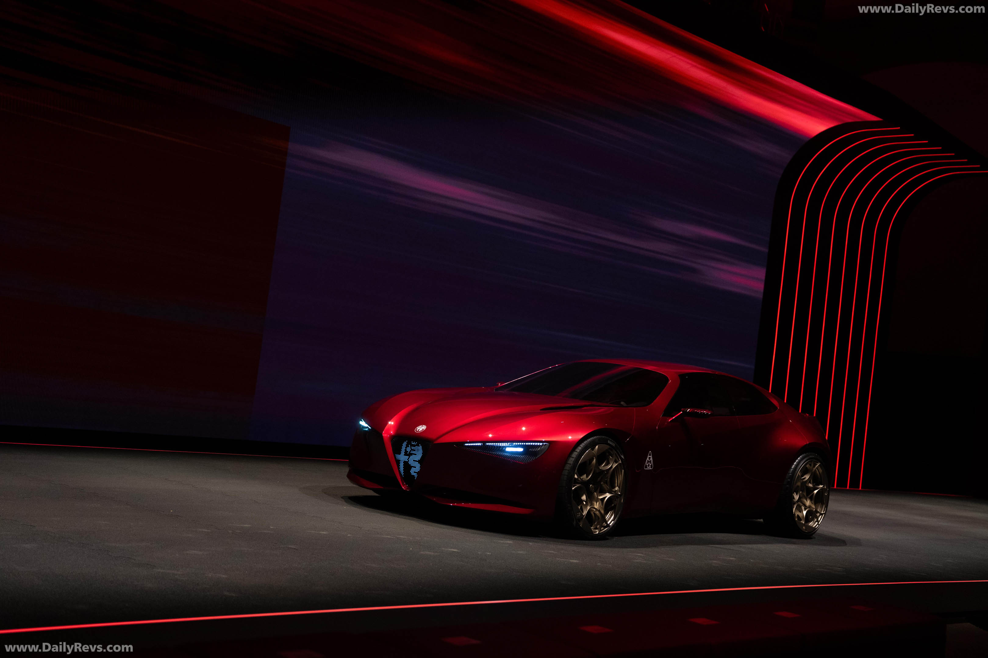 2026 Alfa Romeo Cuorerosso Concept Front View